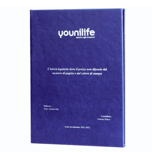 Nürma: tesi di laurea blu