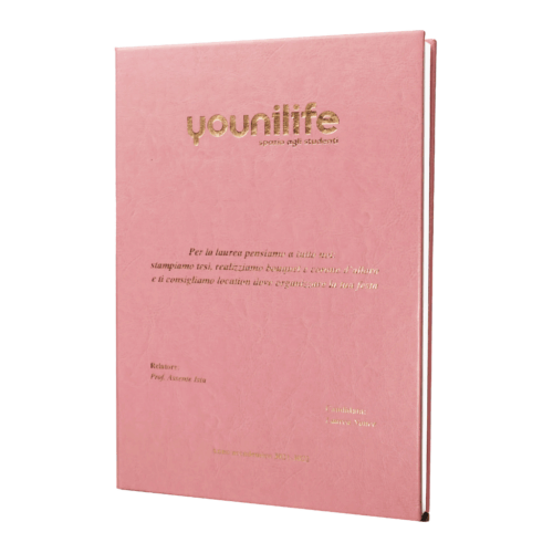 Tesi di laurea rosa antico