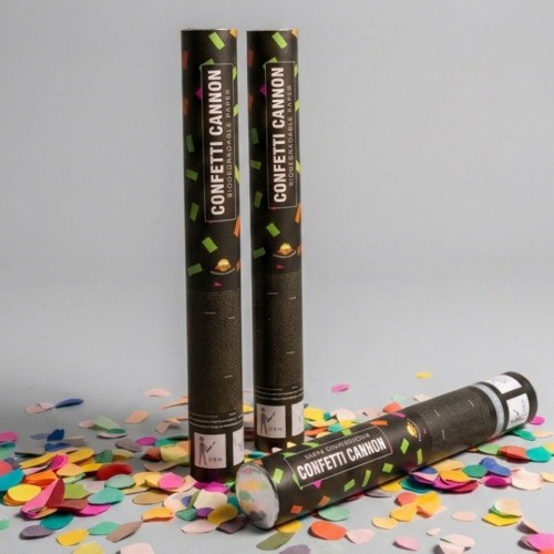 Cannone spara coriandoli biodegradabili